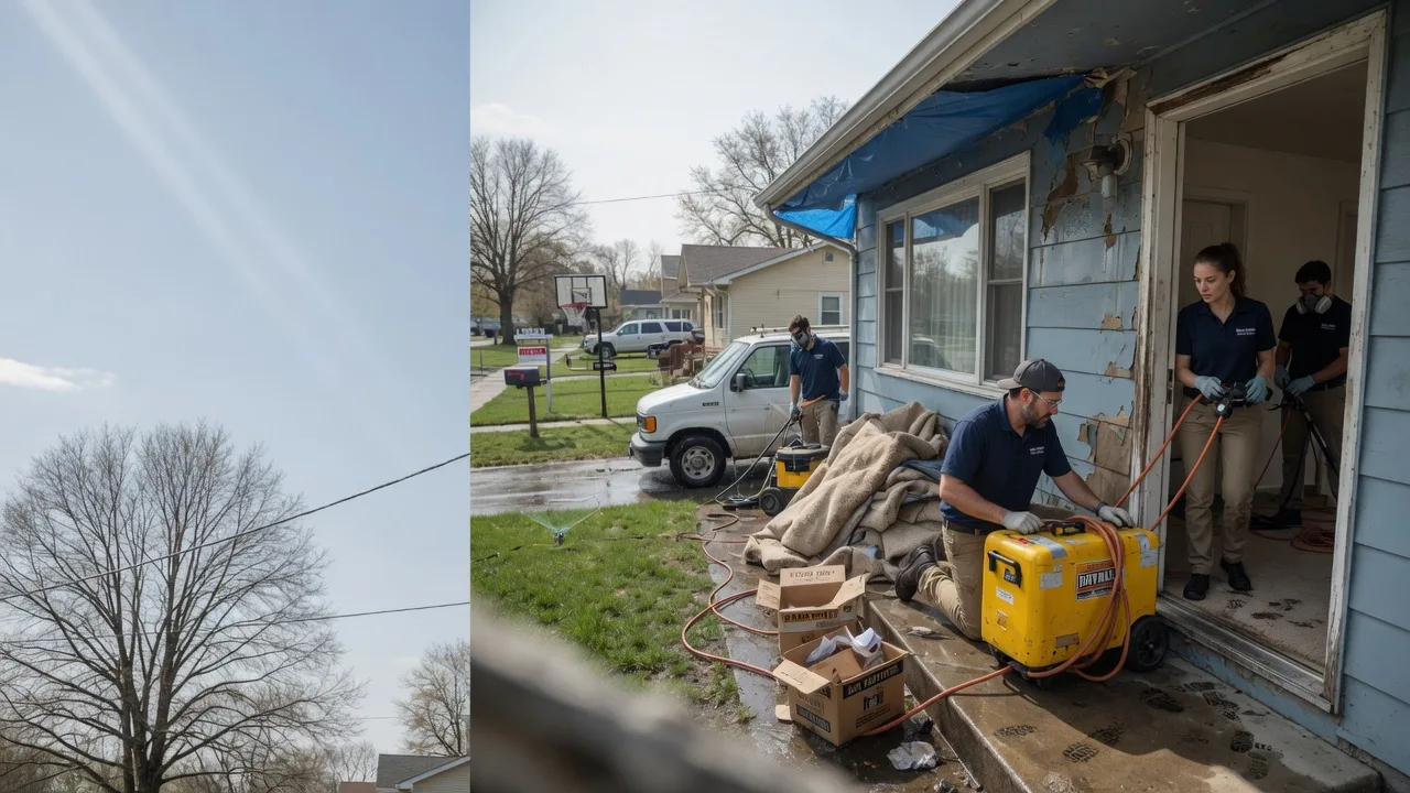 Basement Flood Cleanup in Nevada, OH near me